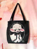 Goth Lamby Tote Bag