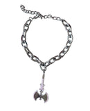 Pink Battle Axe Chain Choker