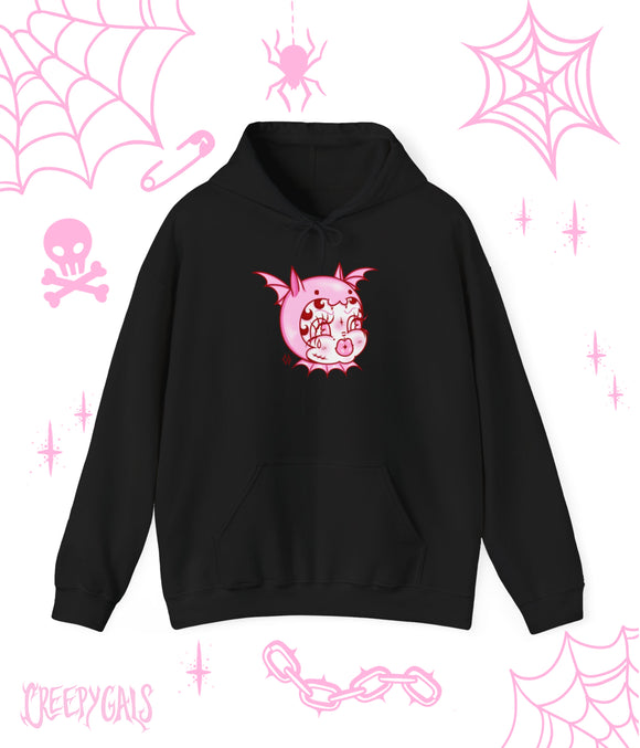 Cutie Spooky Bat Anton LaSlay Unisex Hoodie