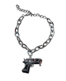 Black Squirt the Gun Chain Choker