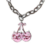 Devil Cherries Chain Choker