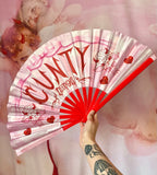 Pink C*nty Hand Fan