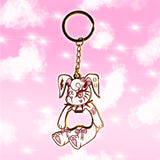 Thumpalina The Rabbit Bottle Opener Keychain White Version