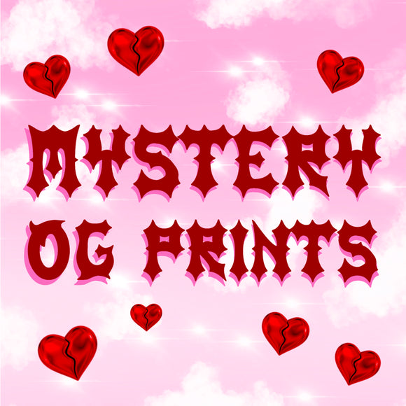 Mystery OG Creepy Gals Poster Prints - Set of 3 ( 8.5x11” )